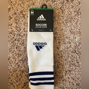 Adidas Athletic Socks White and Blue